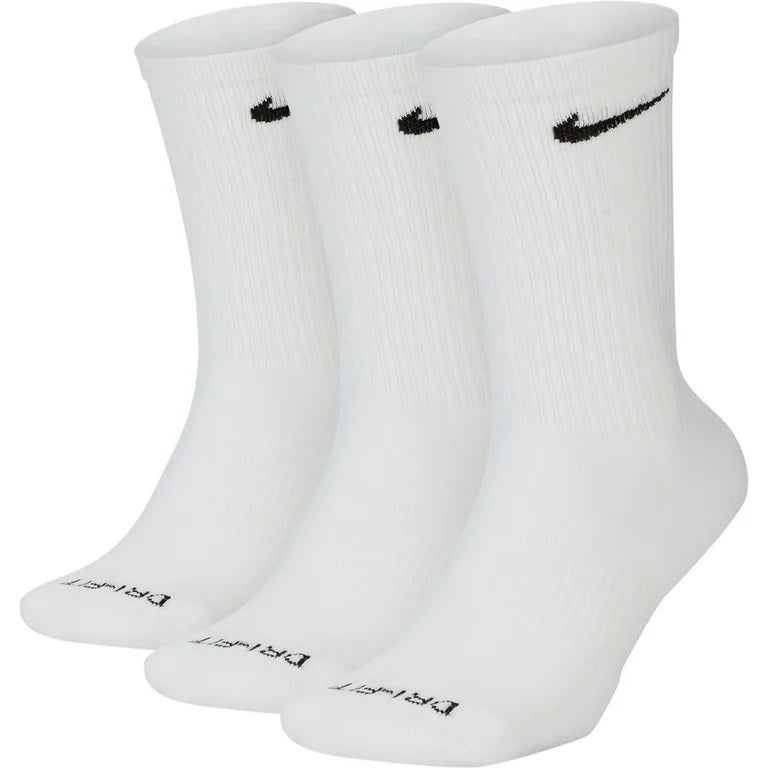 nike everyday cushion crew training socks three pack