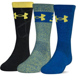 Youth Under Armour Phenom Curry Crew Socks (3 Pack)