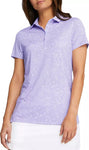 Womens Puma Plumeria Dry Fit Golf Shirt