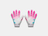 Youth Under Armour Blur Football Gloves