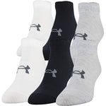 Under Armour Low Cut Sock (6 Pack)(Youth 2-4/Women 4-6 Only)