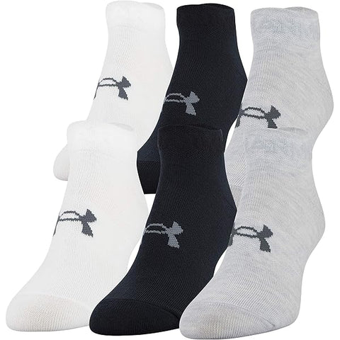 Under Armour Low Cut Sock (6 Pack)(Youth 2-4/Women 4-6 Only)