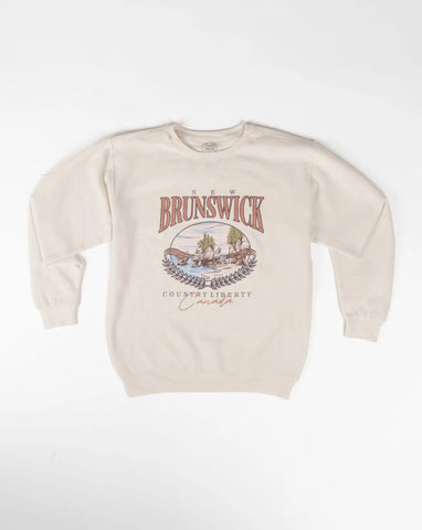 Country Liberty Vintage New Brunswick Crewneck Sweater