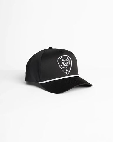 Country Liberty Guitar Pick Rope Hat