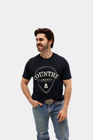 Country Liberty Guitar Pick 2.0 T-Shirt
