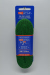 Tex Style Green Cloth Hockey Skate Laces