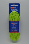 Tex Style Lime Cloth Hockey Skate Laces