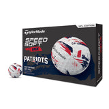 Taylormade New England Patriots Speedsoft Ink Golf Balls (12 pack)