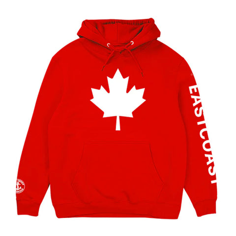 East Coast Lifestyle Maple Leaf Hoodie (Size XL Only)
