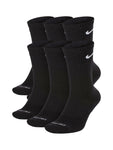 Nike Everyday Plus Cushioned Training Crew Socks (6 pack)(Men 8-12/Women 10-13)