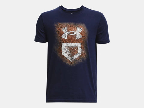 Kids Under Armour Baseball Icon T-Shirt (Youth XL Only)