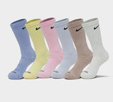 Nike Everyday Plus Cushioned Training Crew Socks (6 pack)
