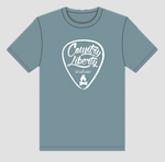 Country Liberty Guitar Pick T-Shirt