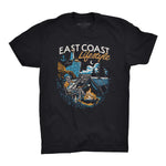 East Coast Lifestyle Skeleton T-Shirt