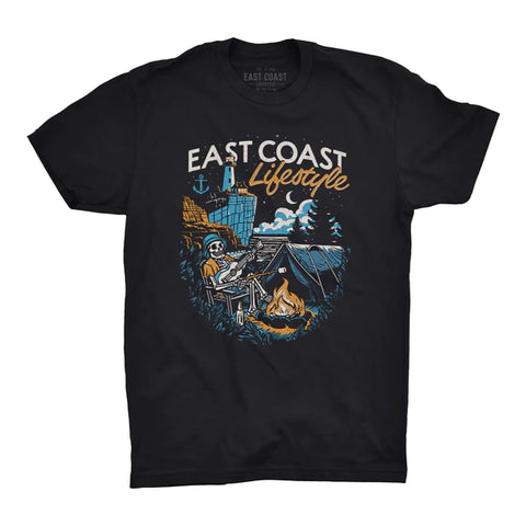 East Coast Lifestyle Skeleton T-Shirt