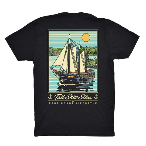 East Coast Lifestyle Tall Ship T-Shirt