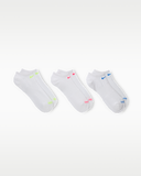 Nike Everyday Cushioned No Show Socks (3 Pack)