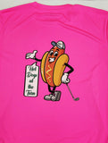 Hacker Golf Hot Dog Man Dry Fit T-Shirt
