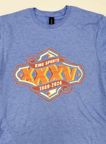 King Sports 35 Years T-Shirt (Size Small Only)