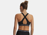 Womens Under Armour Crossback Mid Sports Bra