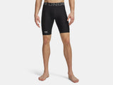 Mens Under Armour HeatGear Pocket 9" Compression Shorts