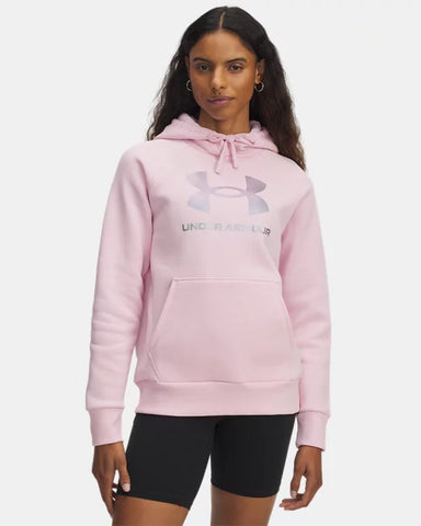 Women's Under Armour Rival Fleece Shimmer Hoodie