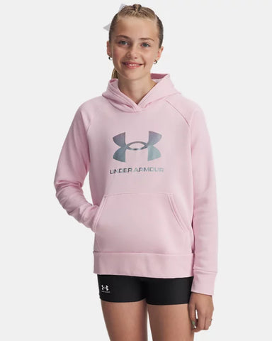 Youth Girls Under Armour Rival Hoodie