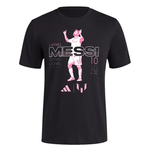Mens Adidas Lionel Messi Graphic T-Shirt