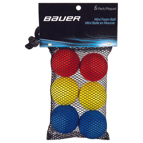 Bauer Mini Foam Balls (6 Pack)
