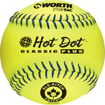 Worth SPO Hot Dot 11" Softball (Box of 12)