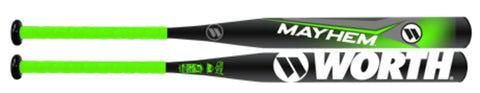Worth Mayhem Slowpitch Softball Bat (27 Oz)
