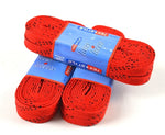 Tex Style Red Cloth Hockey Skate Laces