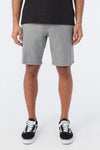 Mens O'Neill Reserve Light Check 19" Hybrid Short (Size 40 Only)