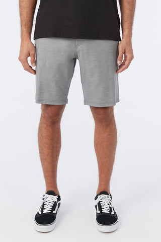 Mens O'Neill Reserve Light Check 19" Hybrid Short (Size 40 Only)