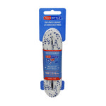 Tex Style White Waxed Hockey Skate Laces