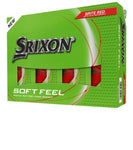 Srixon Soft Feel Brite Red (12 Pack)
