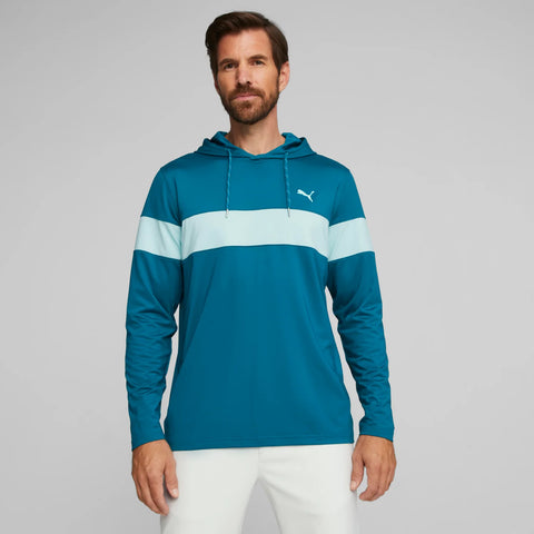 Mens Puma Colorblock Hoodie