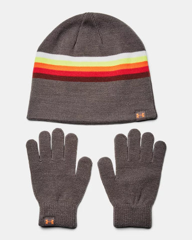 Kids Under Armour Beanie Glove Combo