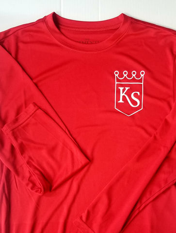Youth Dri-Fit Royal Long Sleeve (Youth XL Only)