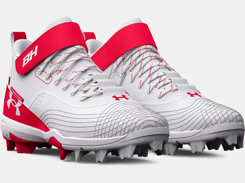 Kids Under Armour Harper Mid Cleats (Size 1.5 Only)