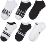 Nike Lightweight No Show Socks (6 Pack)(Men 8-12/Women 10-13)