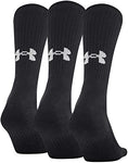 Under Armour Training Crew Sock (3 Pack)(Men 12-16)