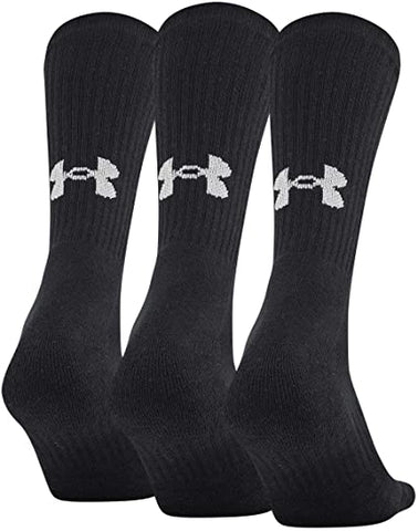 Under Armour Training Crew Sock (3 Pack)(Men 12-16)
