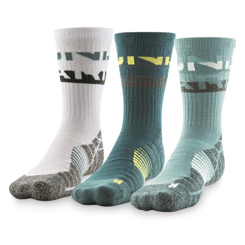 Under Armour Elevated Crew Socks (3 Pack)
