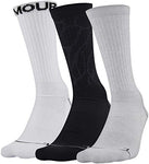 Under Armour Phenom Crew Socks (3 Pack)