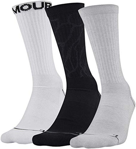 Under Armour Phenom Crew Socks (3 Pack)