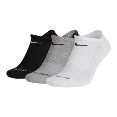 Nike Dry Fit No Show Socks 3 Pack King Sports