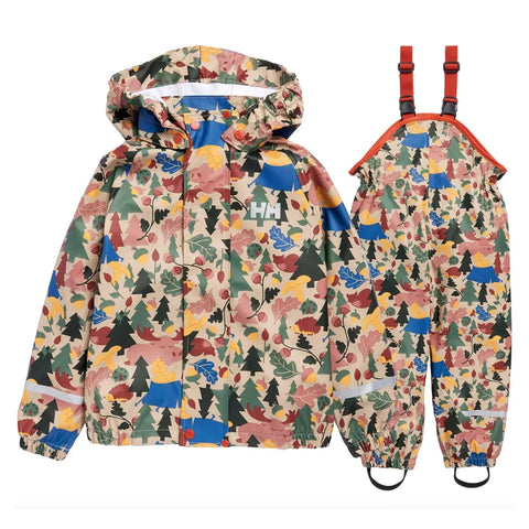Helly Hansen Kids Bergen Rainset Print