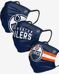Oilers Foco Face Cover (3 pack)