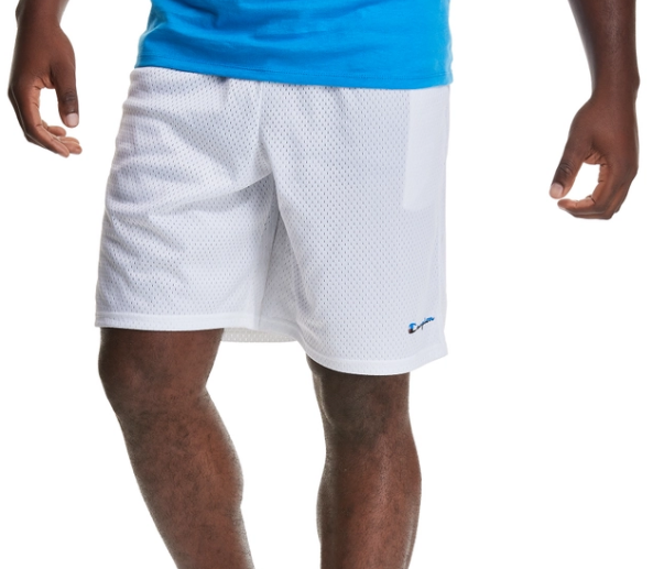 Champion mesh shorts sizing hotsell